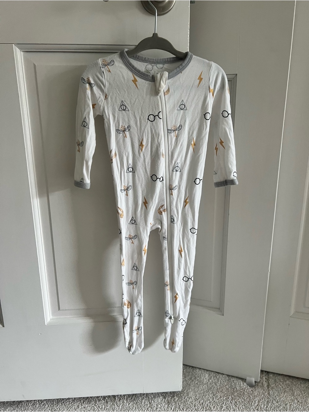 Kyte Baby Harry Potter Themed One-Piece Footed Pajamas